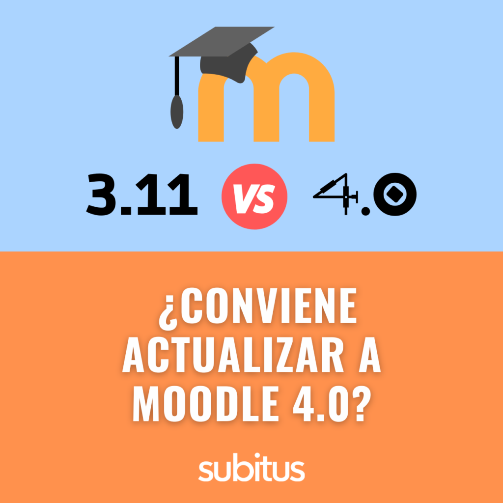 Conviene actualizar a Moodle 4.0