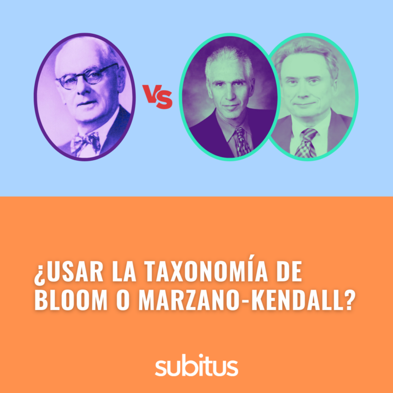 Portada-¿Usar la taxonomía de Bloom o de Marzano-Kendall?