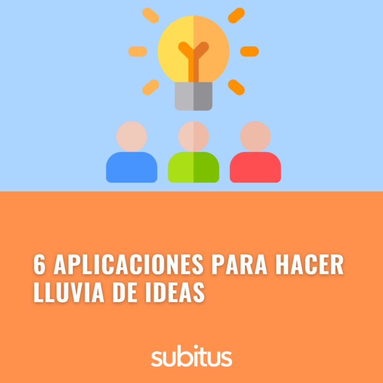 Portada de artículo: Seis aplicaciones para hacer lluvia de ideas